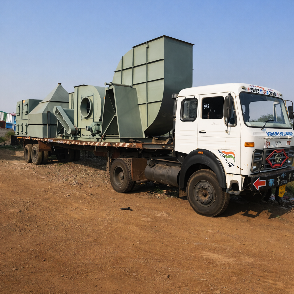 Industrial Dust Collection System for Textile Unit